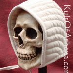 Padded Arming Cap - White