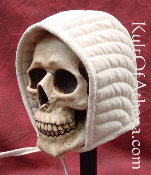 Padded Arming Cap - White