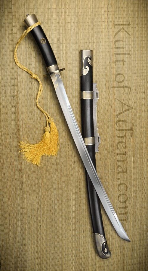 Iron Tiger Forge Liuyedao with Folded Steel Blade