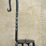 Forged Medieval Candle Holder