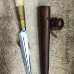 Medieval Bone Grip Utility Knife