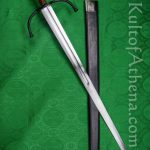 German Longsword with Twisted Wood Grip
