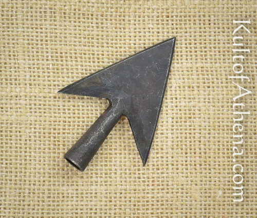 Wide Broadhead Arrowhead - blackened
