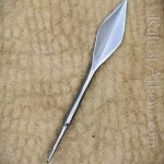 Narrow Diamond Bodkin Arrowhead - polished