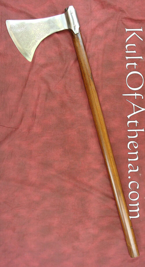 Etched Viking Axe