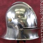 North Italian Sallet - 18 Gauge Steel