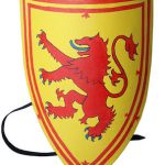 Robert the Bruce Shield - Red Lion on Yellow with border