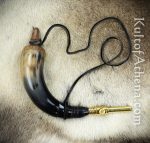 Powder Horn with Brass Valve