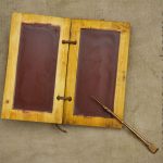 Roman Wax Writing Tablet with Bronze Stylus
