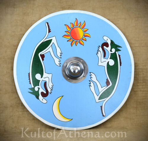 Viking Wolves Shield