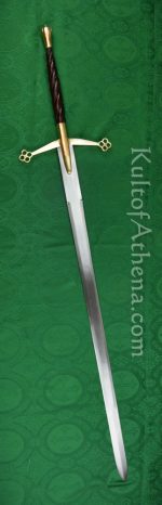 Claymore with Twisted Wood Grip