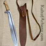 Greek Kopis with Wood Grip
