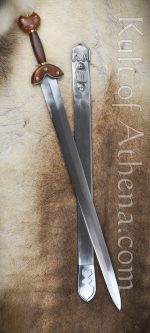 Wood Hilt Celtic Sword