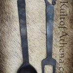 Medieval Ladle and Serving Fork