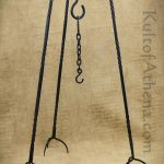 Medieval Iron Cooking Tripod