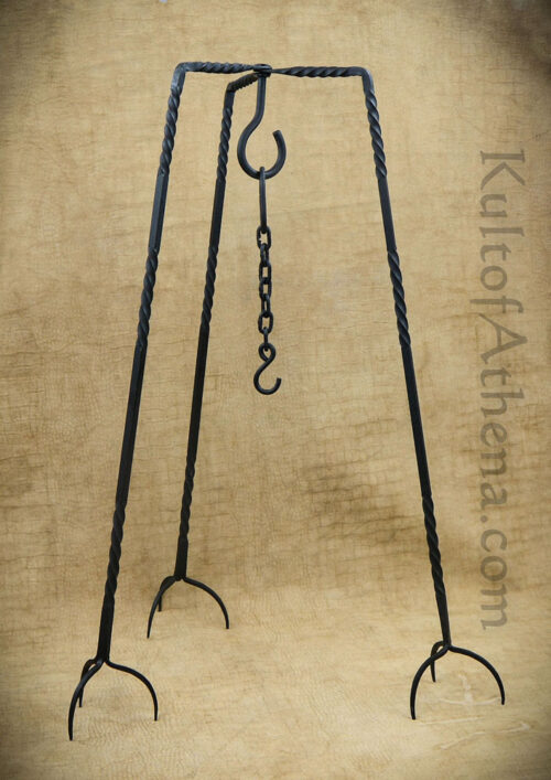 Medieval Iron Cooking Tripod