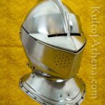 English Close Helm - 18 Gauge