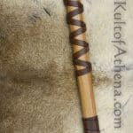 Viking Type E Axe with Etched Norse Design