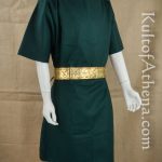 Wool Roman Tunic - Green