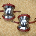 Poleyn Set - Knee Armor - 18 Gauge