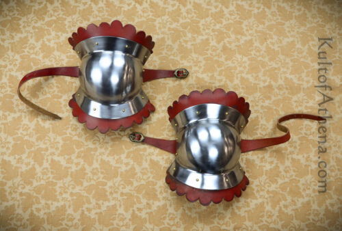 Poleyn Set - Knee Armor - 18 Gauge
