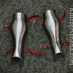 Steel Greaves - 18 Gauge