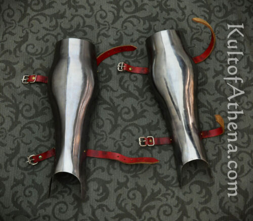 Steel Greaves - 18 Gauge