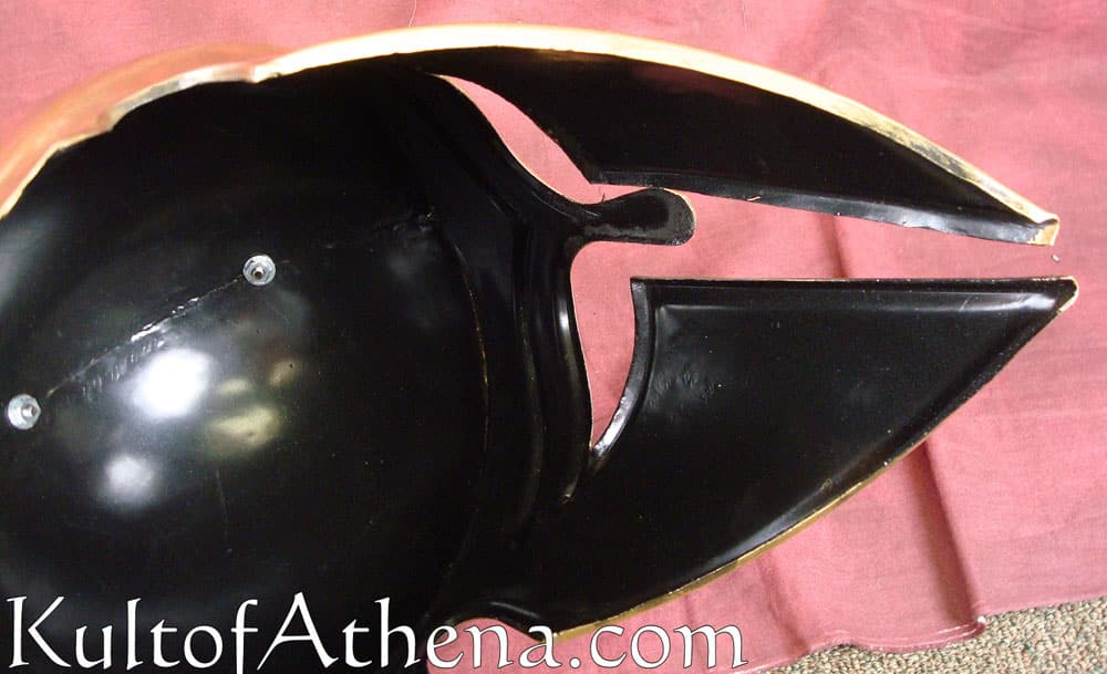 Greek Crested Corinthian Helm