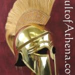 Greek Crested Corinthian Helm
