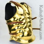 Greek Brass Muscle Cuirass - 18 Gauge Brass