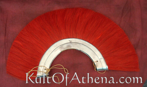 Roman Crest - Red - Steel Base