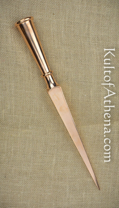 Greek Sauroter Spear Buttcap- Bronze