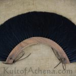 Roman Crest - Black - Wood Base