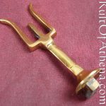 Brass Roman Plume Holder