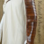 Gladiator Leather Segmentata Arm Armor (single arm)