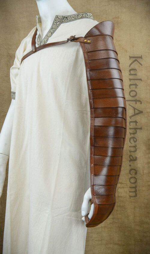 Gladiator Leather Segmentata Arm Armor (single arm)