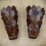 Leather Scale Bracers