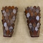 Scale Leather Greaves