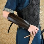 Padded Leather Bracers
