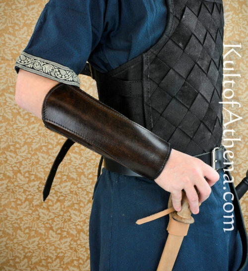 Padded Leather Bracers