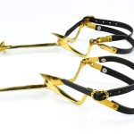 Gothic Knight's Long Spurs - Brass