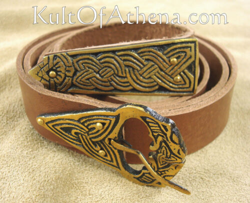 Viking Leather Belt