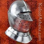 16th Century English Close Helm - 16 Gauge
