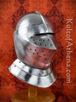 16th Century English Close Helm - 18 Gauge