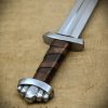 Five-Lobe Viking Sword with Suspension Loop Scabbard