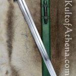 Viking Temple Sword - Stage Combat Version - Green Grip