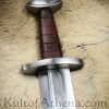Viking Temple Sword - Brown Grip