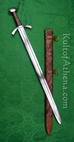 Sword of Saint Maurice - Stage Combat Version with Hanging Rings Scabbard