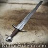 Knightly Arming Sword with adjustable hanging scabbard - Stage Combat Version