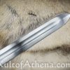 Knightly Arming Sword with adjustable hanging scabbard - Stage Combat Version